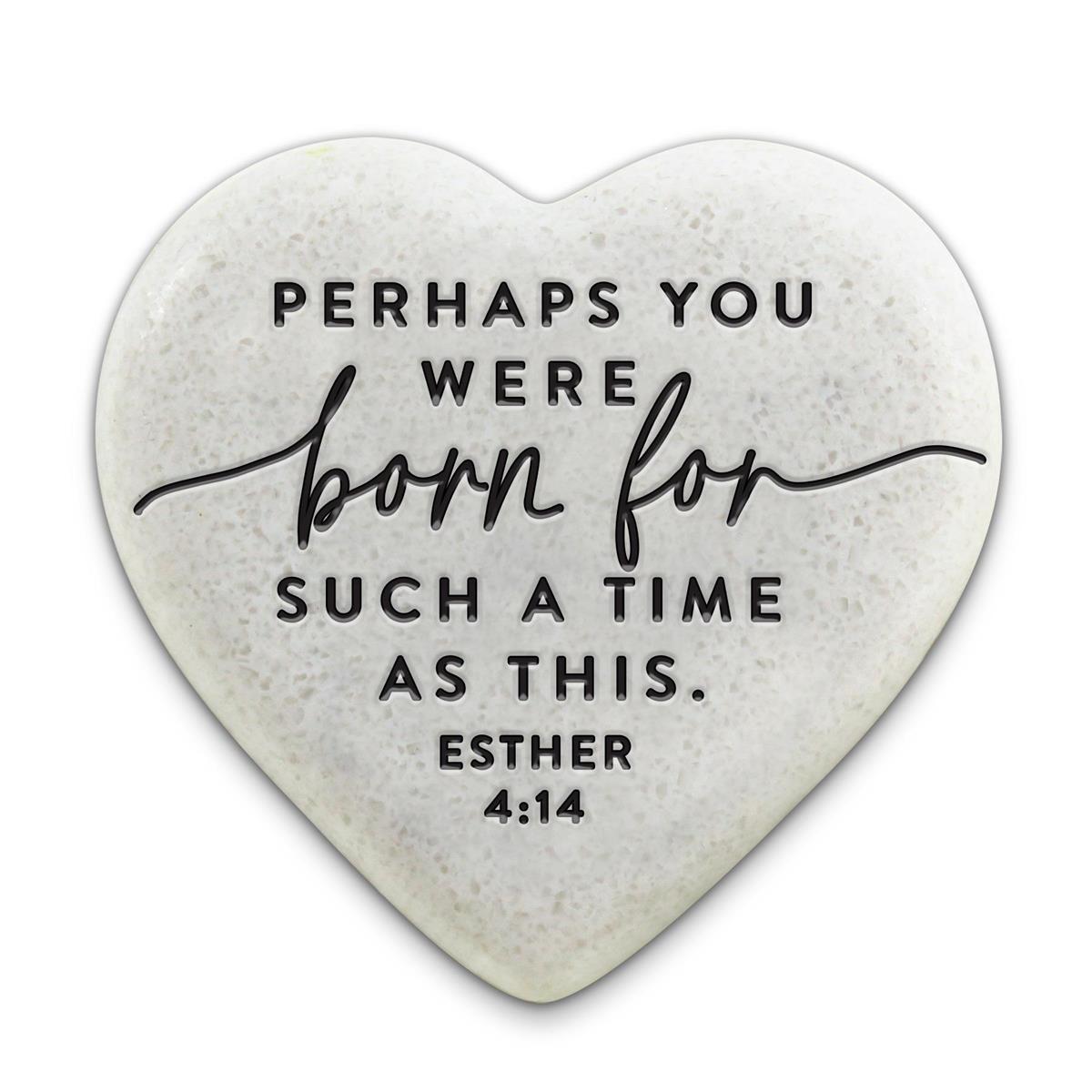 Scripture Stone Hope Heart