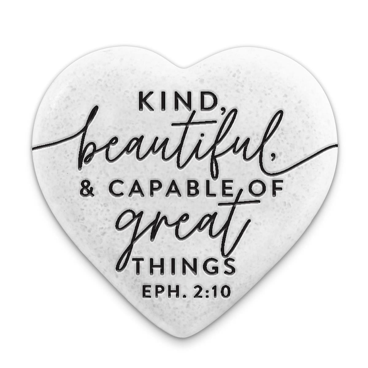 Scripture Stone Hope Heart