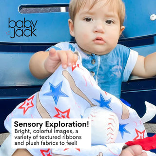 Baseball Learning Lovey Toy