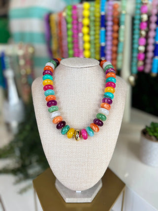 Chunky Colorful Necklace
