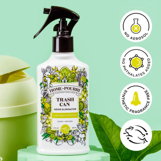 Home-Pourri Lime Zest & Matcha Trash Spray