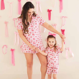 Bow Besties Women's Two Piece PJ Set