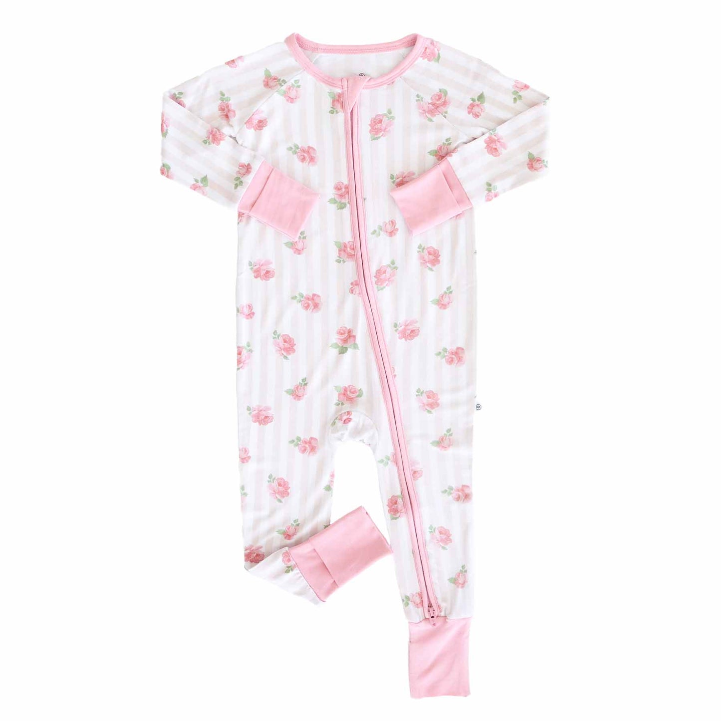 Rosy & Cozy Convertible Zip Romper