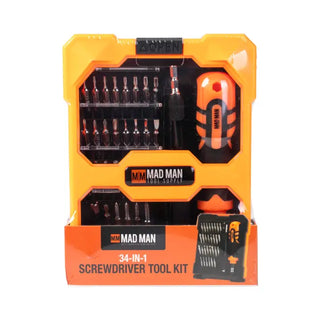 34 in 1 Screwdriver Tool Kit