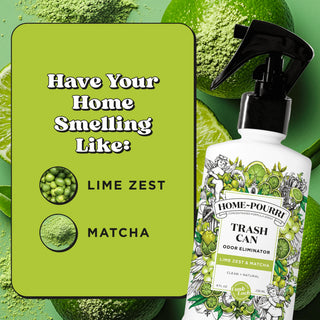 Home-Pourri Lime Zest & Matcha Trash Spray