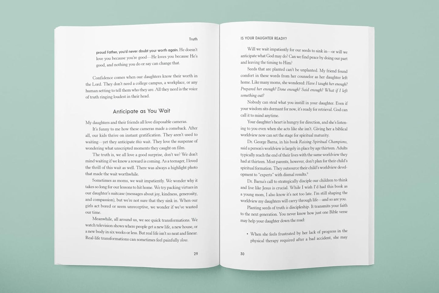 Is Your Daughter Ready