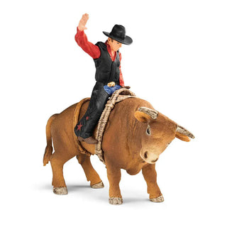 Schleich Toys Cowboy with Bull