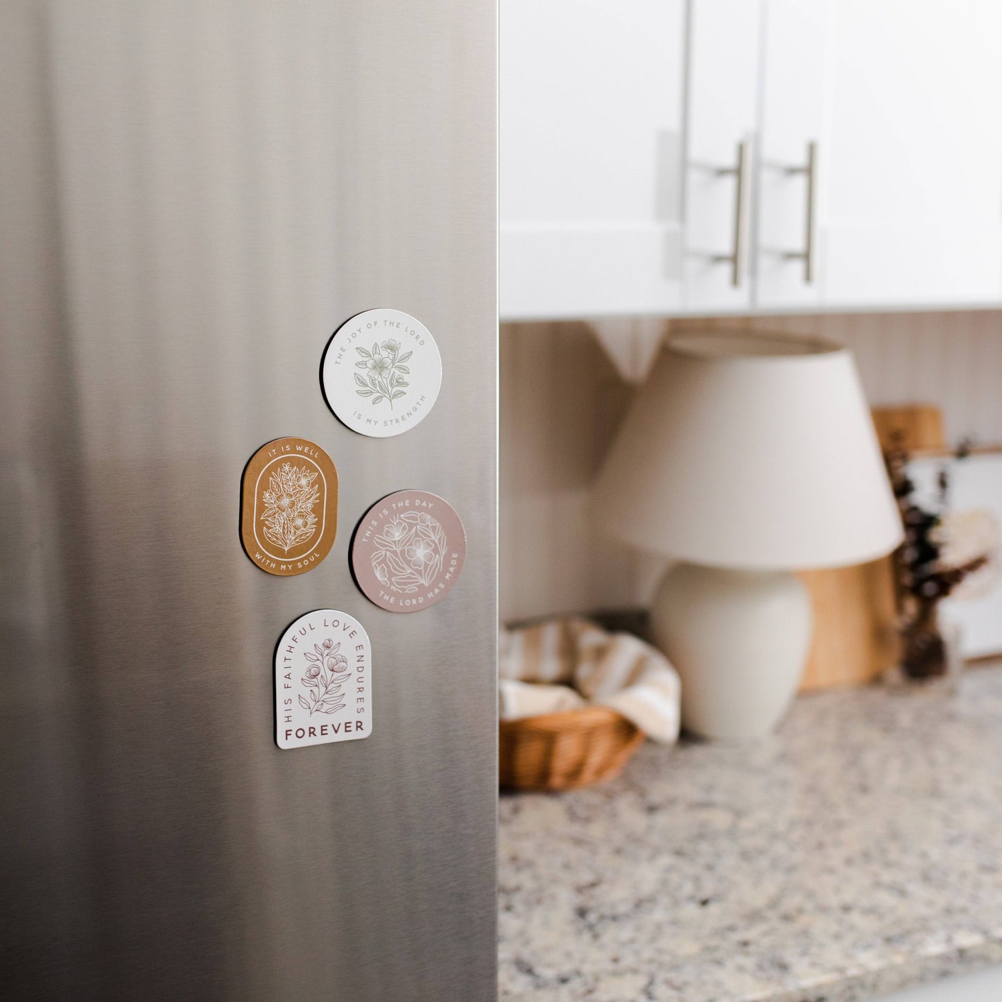 Floral Encouragement Magnet