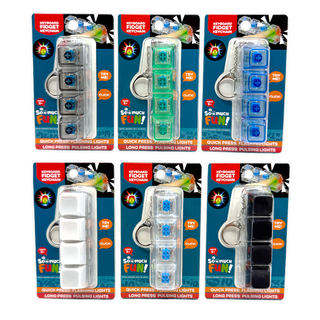 Keyboard Fidget LED Keychain