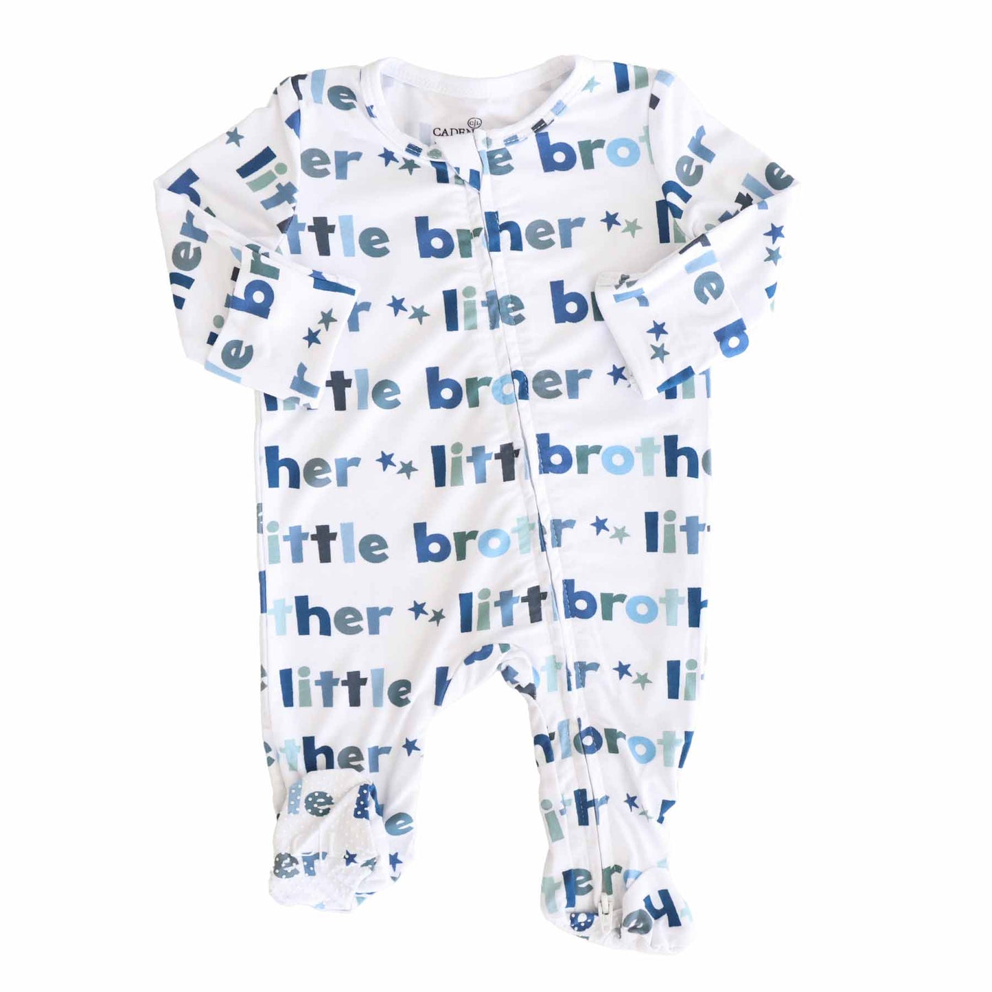 Little Sibling Zipper Footie