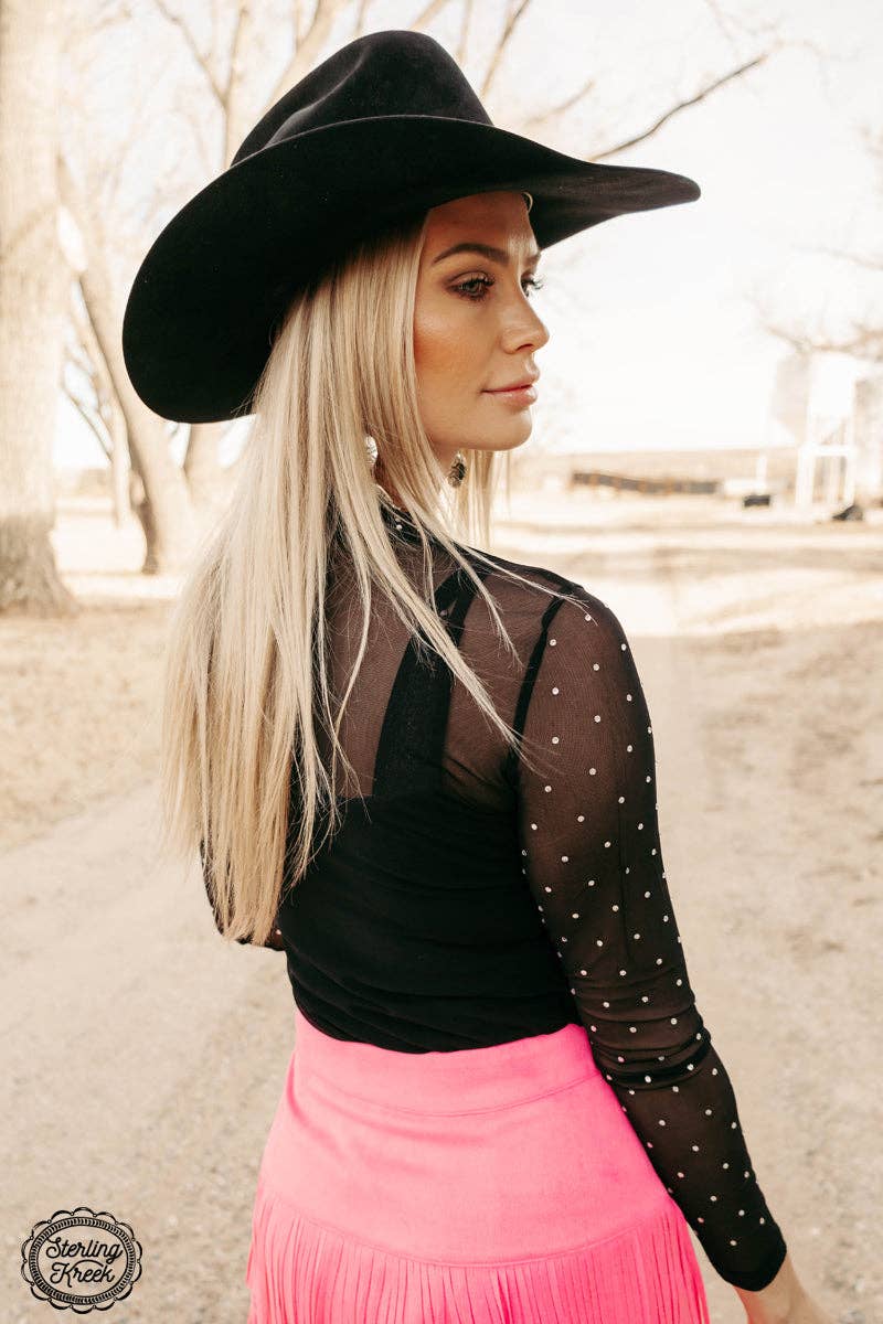 Stars at Night Mesh Top