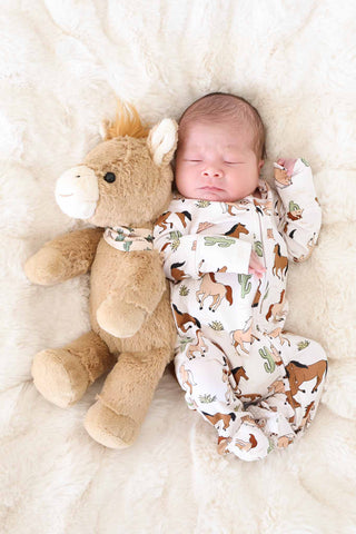 Pony Club Zipper Footie