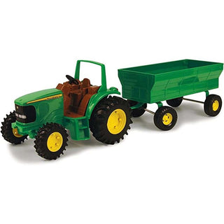 8 inch John Deere Tractor and Wagon