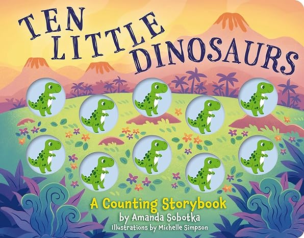 Ten Little Dinosaurs