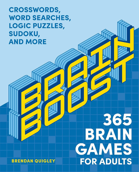 Brain Boost 365 Brain Games for Adults