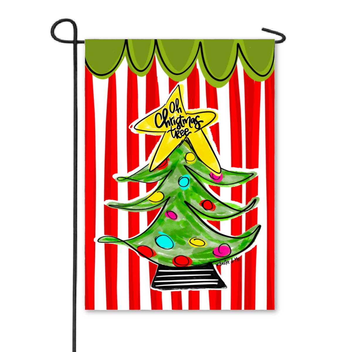 Oh Christmas Tree Garden Flag