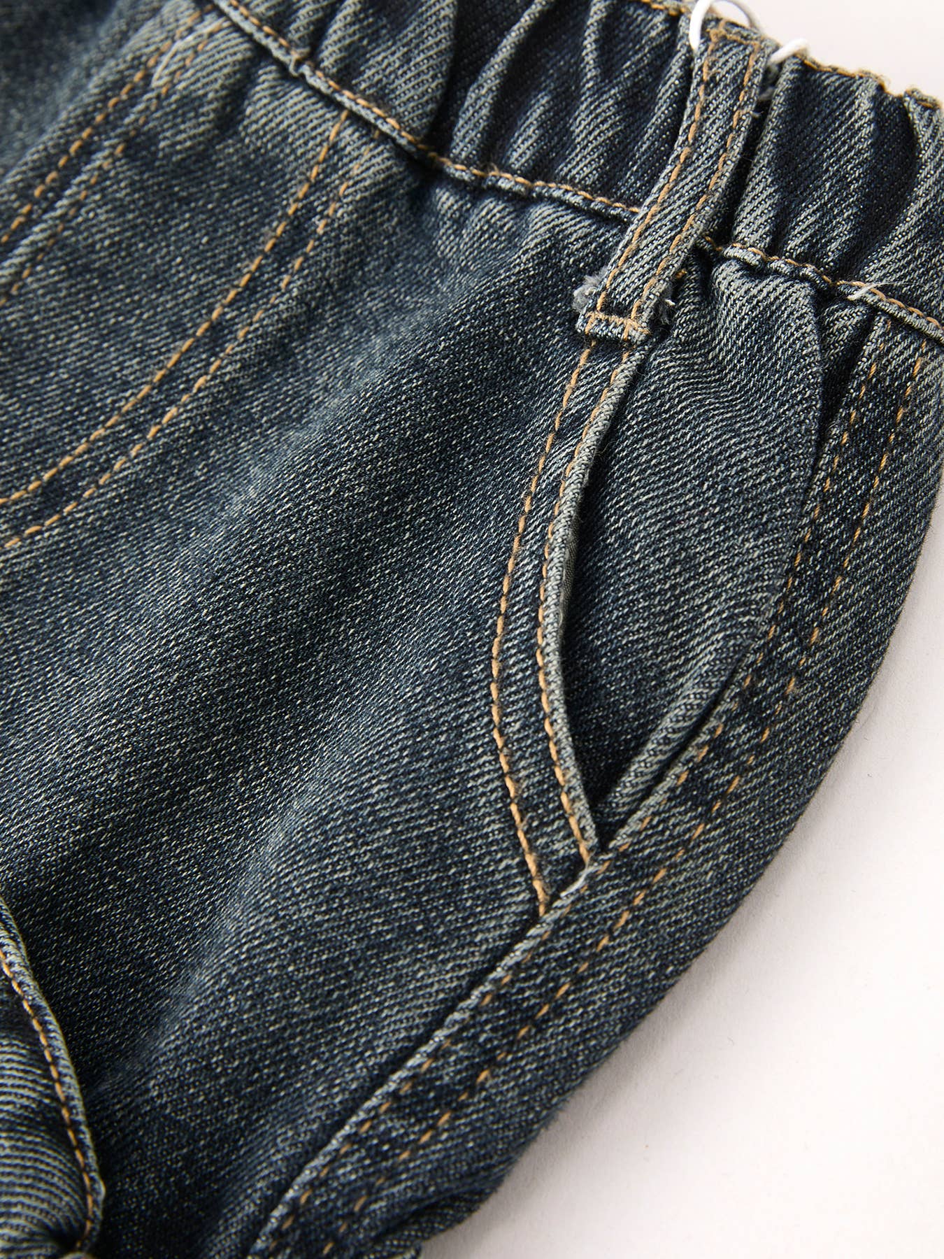 Girls Bow Stretch Jeans