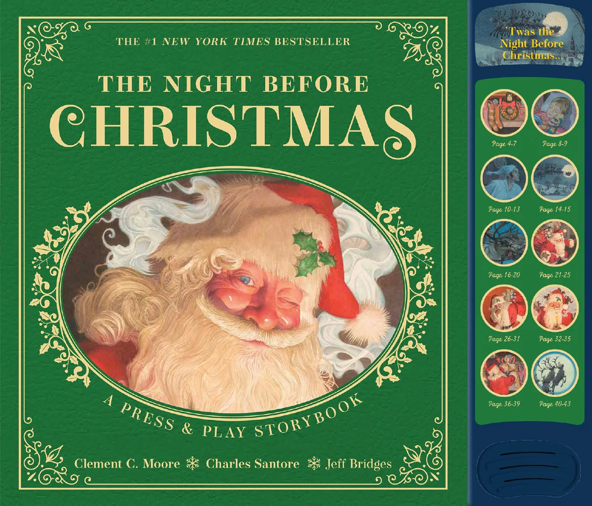 The Night Before Christmas Press & Play Storybook