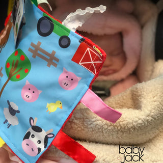 Farm Animals Crinkle Sensory Toy