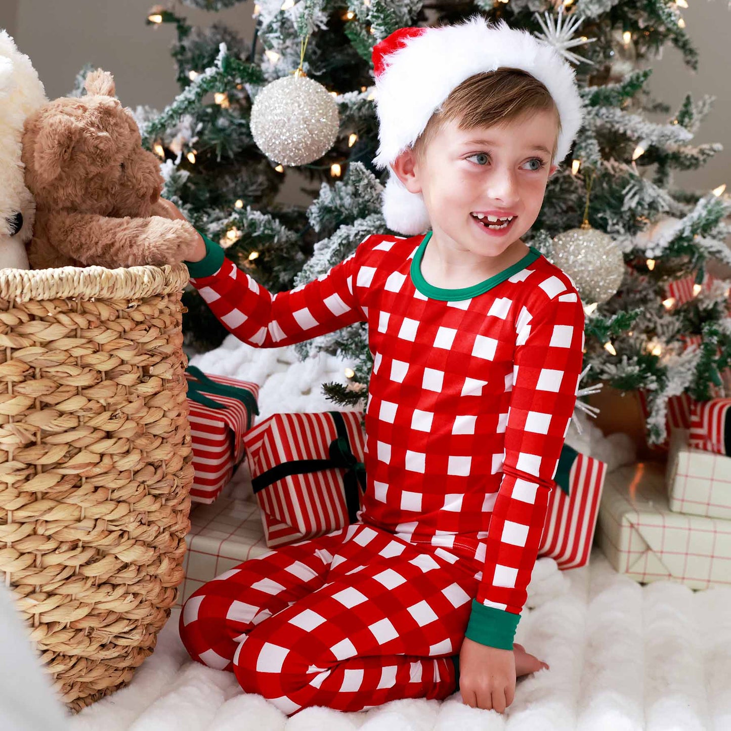 Christmas Bamboo Two Piece Pajama Sets