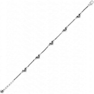 Brighton Women's Bracelets Alcazar Heart Anklet