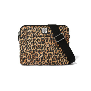 Brighton Purses Leopard Alina Medium Cross Body Bag