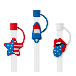 Swig Drinkware All American Straw Topper Set