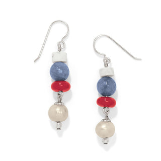 Brighton Women's Earrings Americana Beach French Wire Earrings