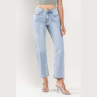 straight jeans