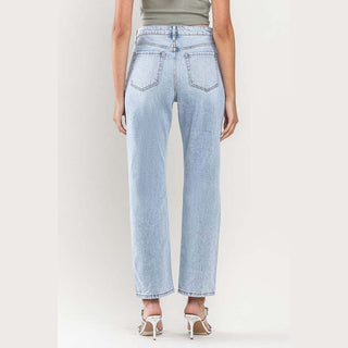 Vervet Women's Bottoms Ankle Straight Jeans
