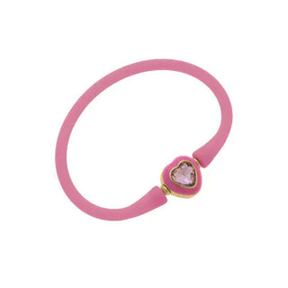 Canvas Kid's Bracelets Bali Children's Heart Bracelet in Bubble Gum