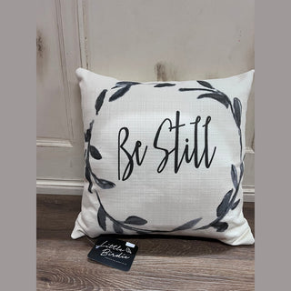 The Little Birdie Pillows Be Still Pillow