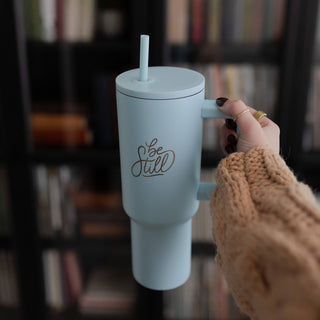 The Daily Grace Co Drinkware Be Still Tumbler