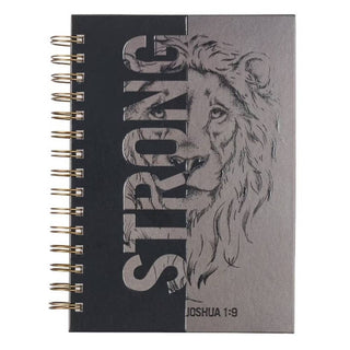 Christian Art Gifts Stationary Be Strong Journal