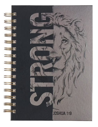 Christian Art Gifts Stationary Be Strong Journal
