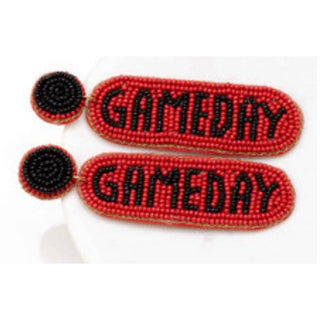 Beaded Gameday Earrings