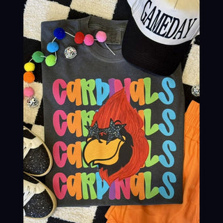 P & PD Unisex Tees Bella Canvas Neon Mascot Tee