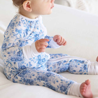 Betsy's Blooms Convertible Zip Romper