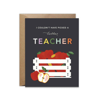 Paper Farm Press Stationary Better Teacher Card