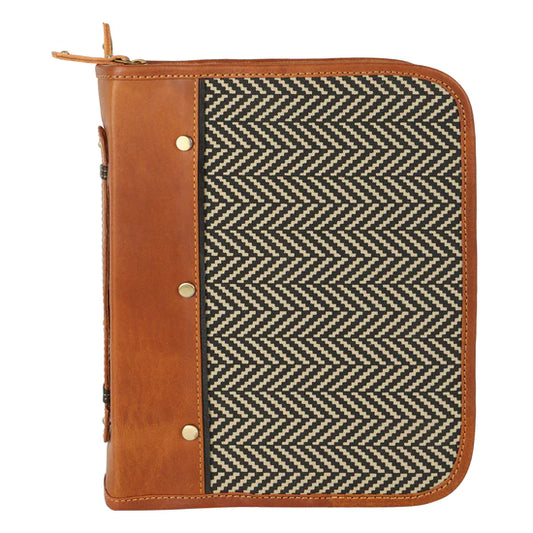 Bible Cover Herringbone Medium