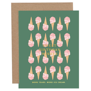 Paper Farm Press Stationary Birthday Wishes Card