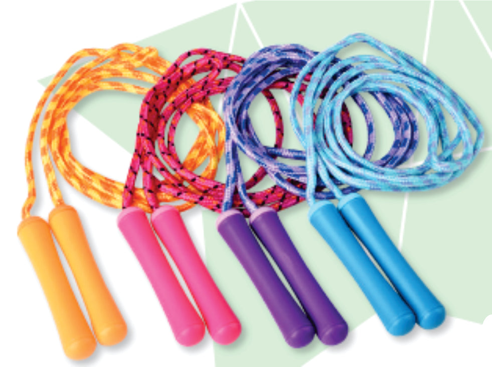 multi colored jump rope