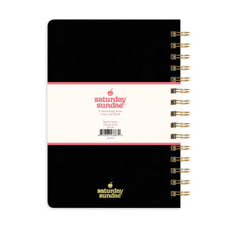 Studio Oh! Stationary Black Cherry Mini Sprinkles Spiral Notebook