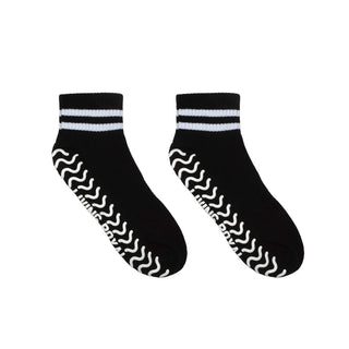 Living Royal Adult Socks Black Stripe Grip Socks