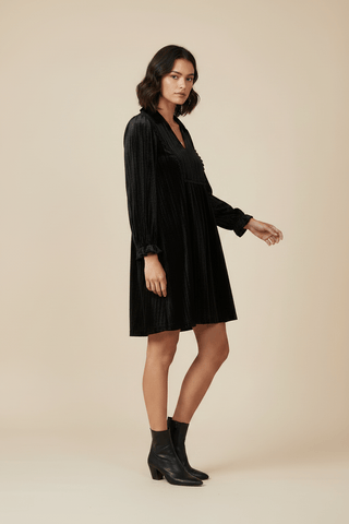 Black Velvet Dress
