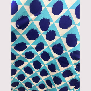Blue Geometric Top