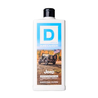 Duke Cannon Supply Co. Jeep Edition Body Wash in Virginia Cedar and Freedom scent, 18 fl oz