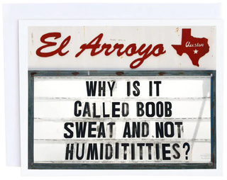 El Arroyo Greeting Card