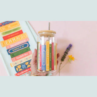 Pippi Post Drinkware Books Glass