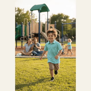 Local Boy Kid's Tops Boys Palms Polo